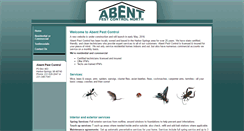 Desktop Screenshot of abentpestcontrol.com