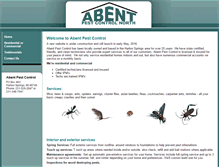 Tablet Screenshot of abentpestcontrol.com
